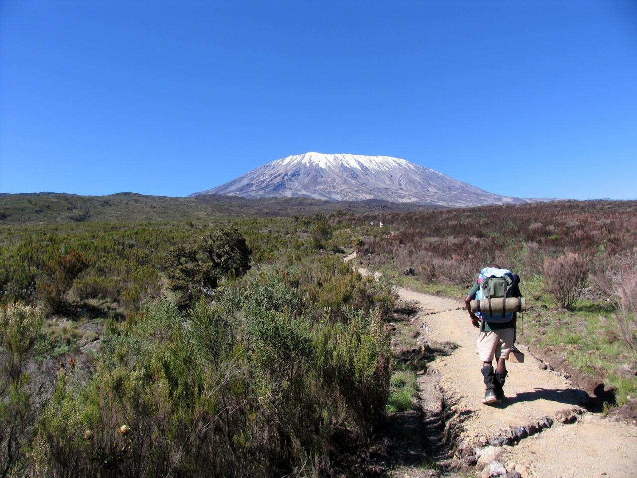 Mount Kilimanjaro in Africa