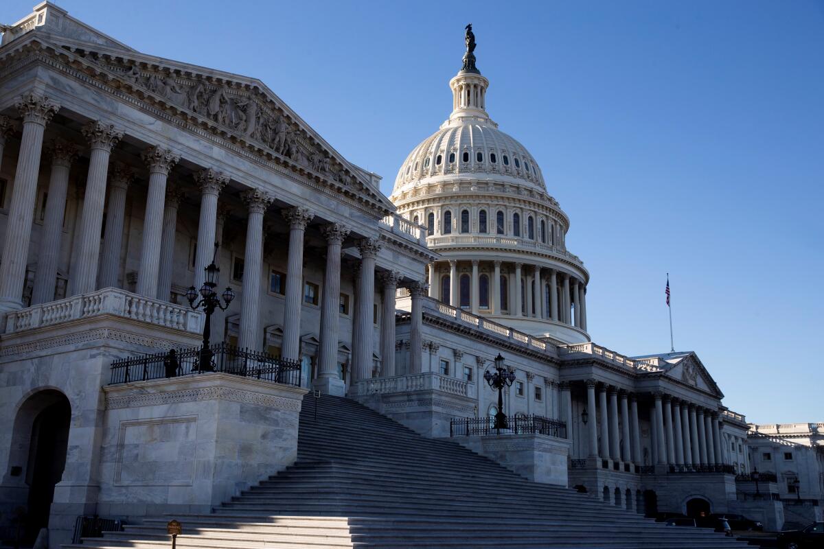 El Capitolio de Estados Unidos en Washington, DC.