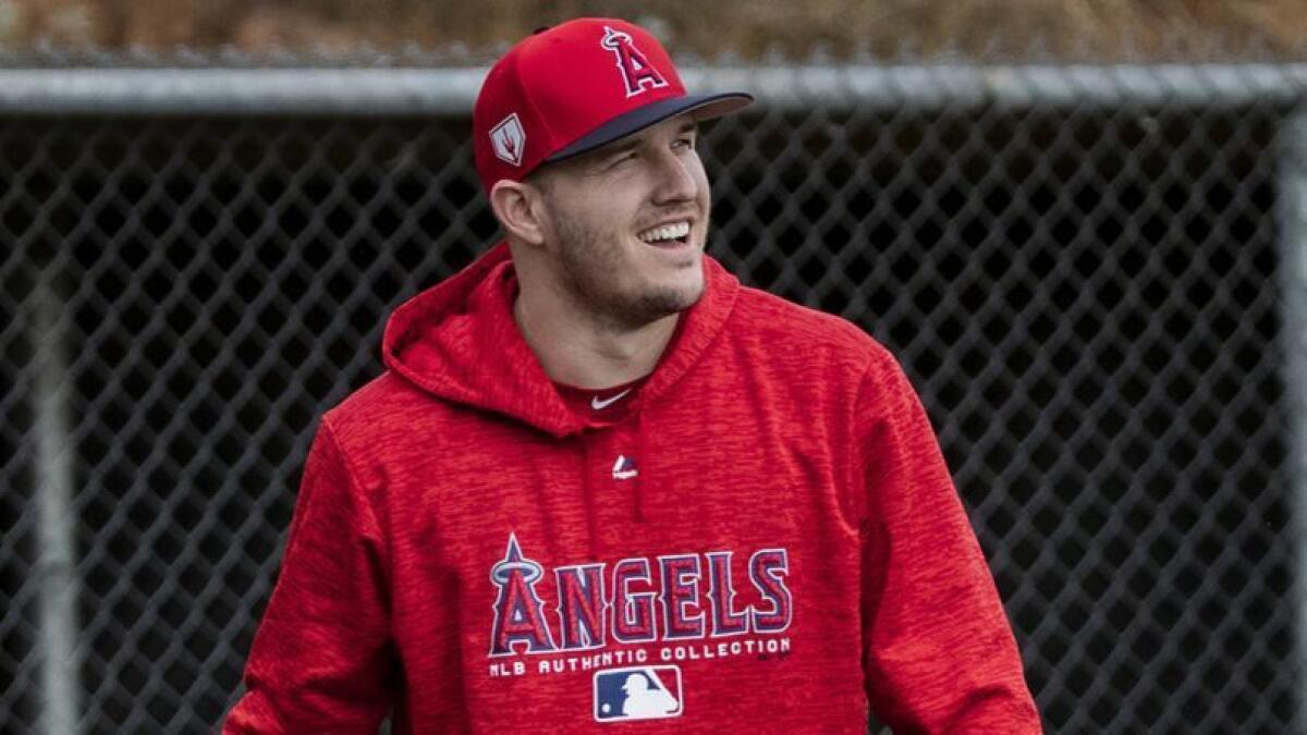 Mike Trout's record-breaking Angels contract made official - Los Angeles  Times