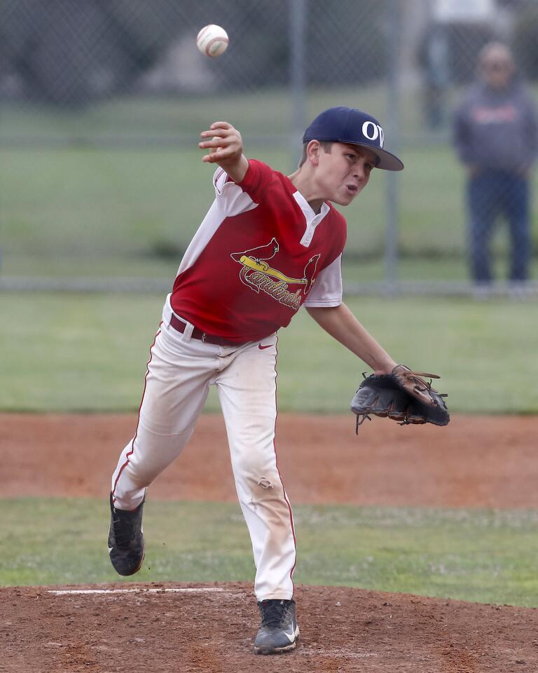 Photo Gallery: Ocean View Little League Red Sox vs. Ocean View Little League Cardinals in the District 62 Tournament of Champions Minor A Division championship game