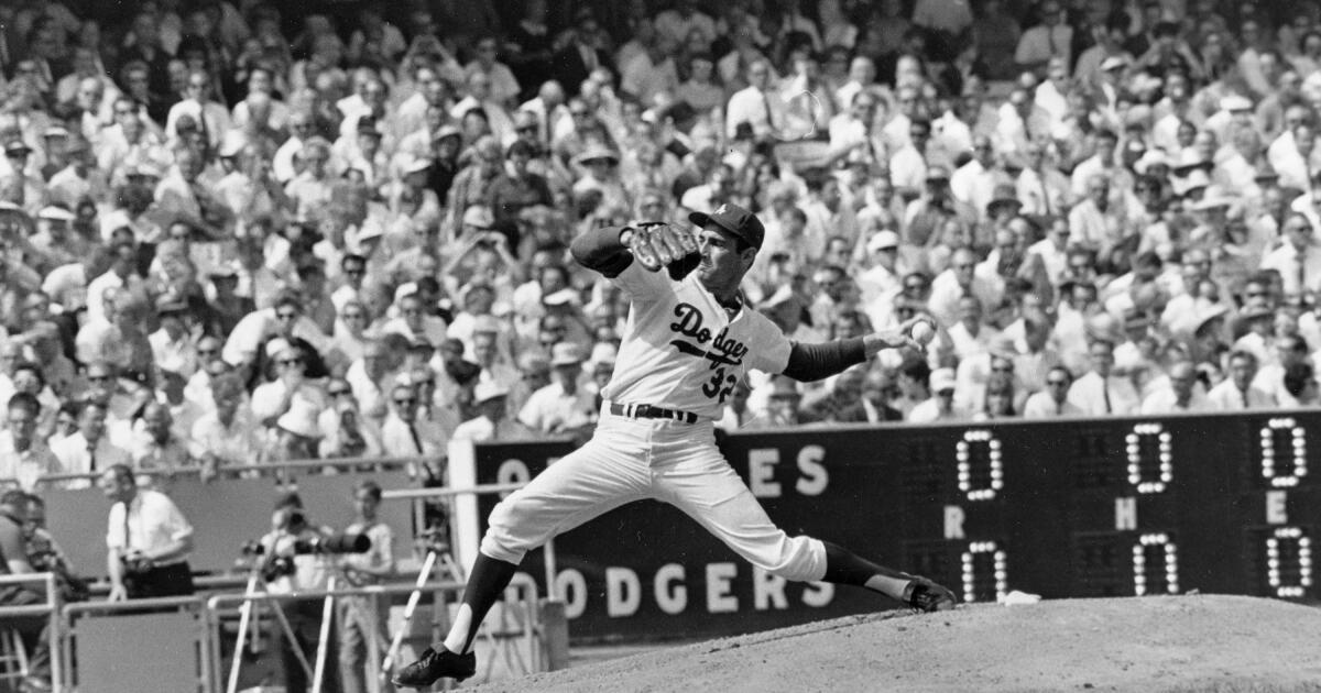 1963 World Series: Sandy Koufax strikes out 15 to beat Yankees