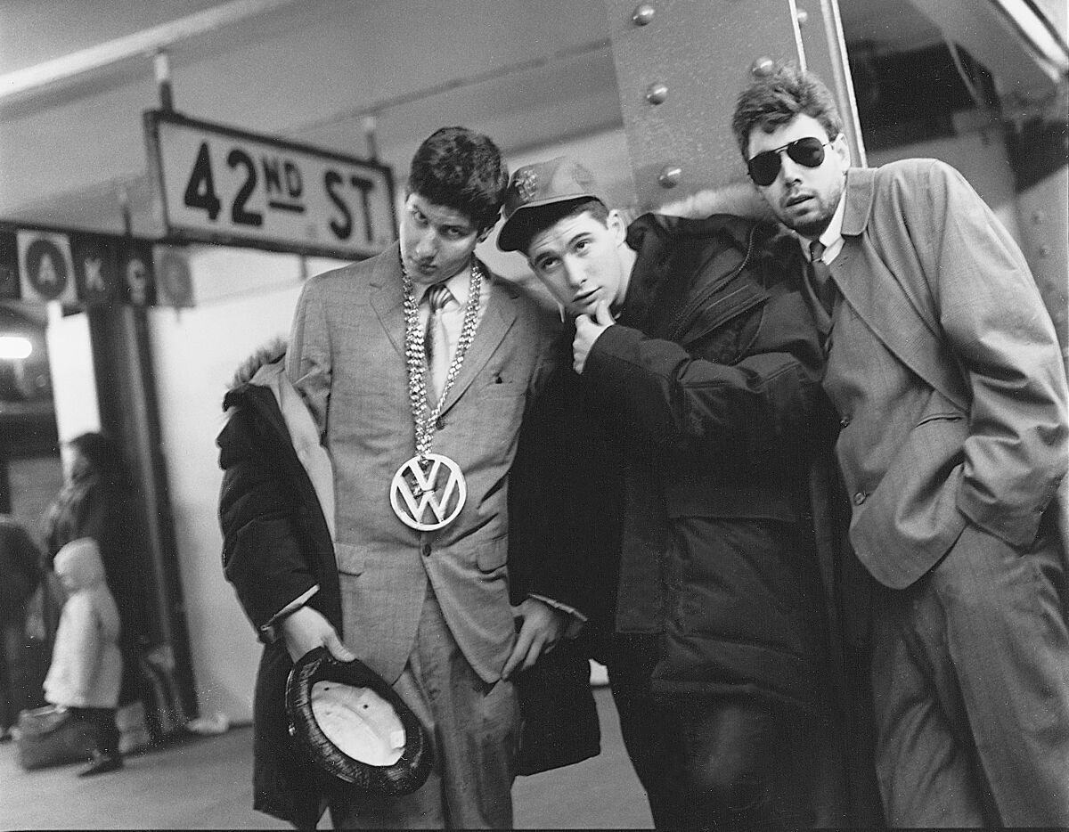 The Beastie Boys in New York City in 1986. From left, Michael Diamond (a.k.a. Mike D), Adam Horovitz (Ad-Rock), and Adam Yauch (a.k.a. MCA, 1964-2012).