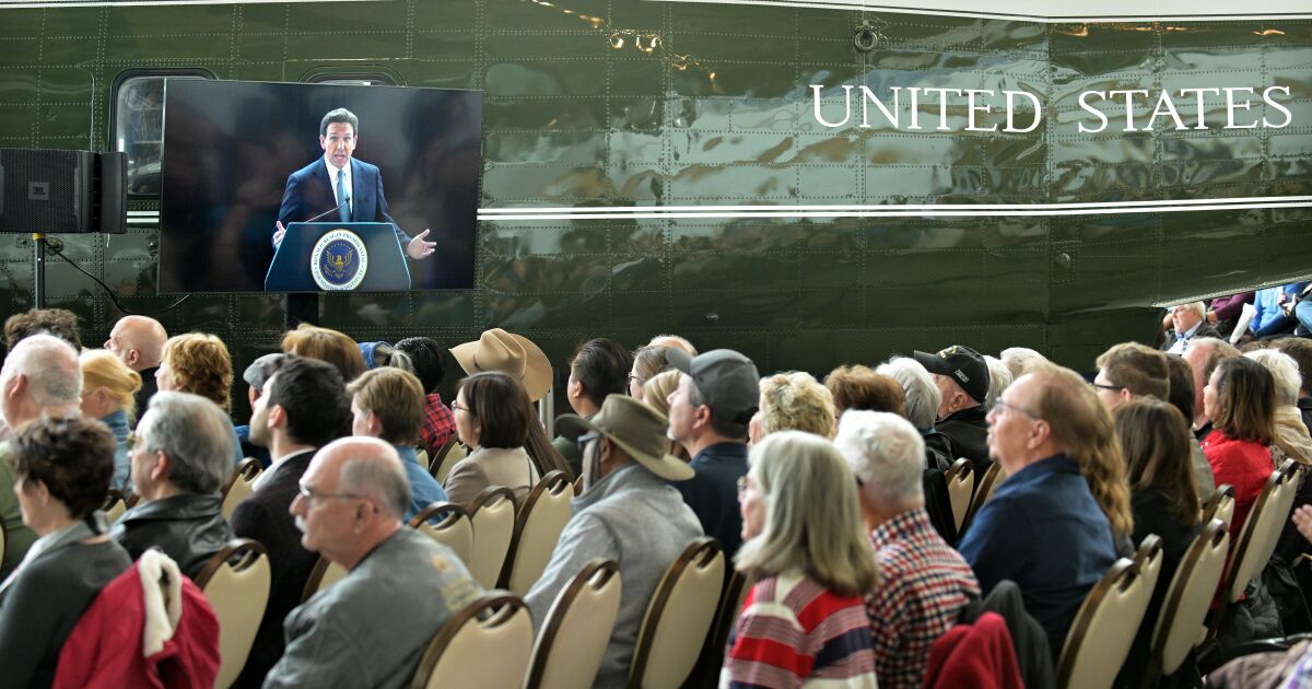 DeSantis touts Florida approach during California visit DeSantis touts Florida approach during California visit