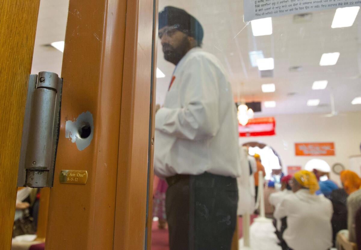 Investigadores han dicho que los actos de violencia causados por extremistas nacidos en Estados Unidos han aumentado en los pasados cinco años. (Foto AP/Jeffrey Phelps)