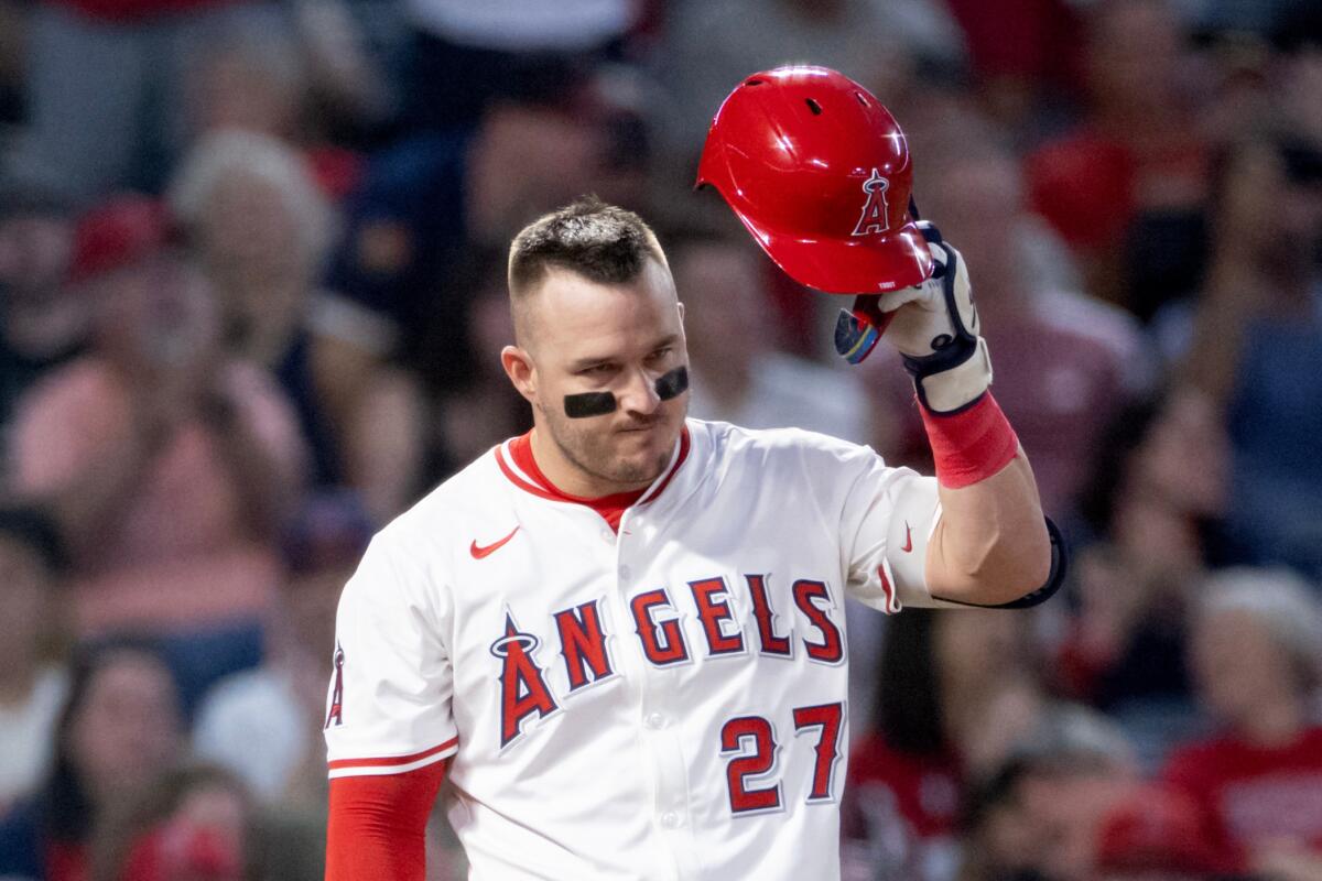 Angels' Mike Trout still believes he can recapture his MVP form - Los Angeles Times
