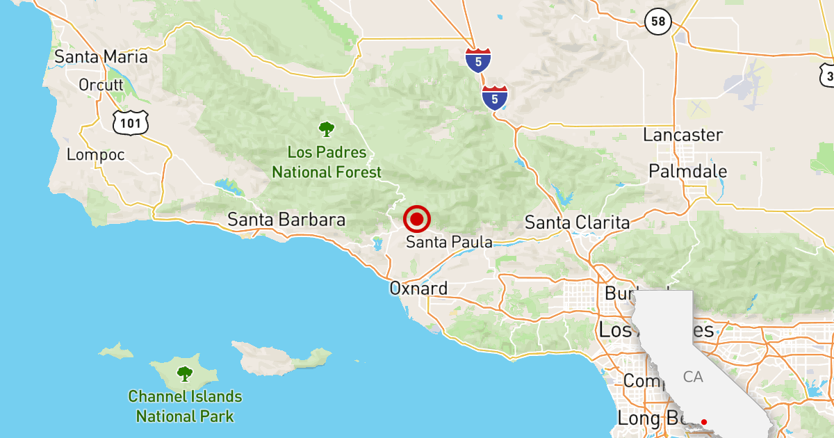 A 3.8 magnitude earthquake hits the Ventura area