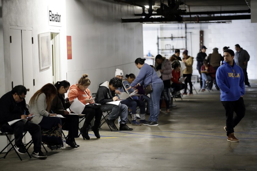 Amid Coronavirus California Unemployment System Glitches Los Angeles Times