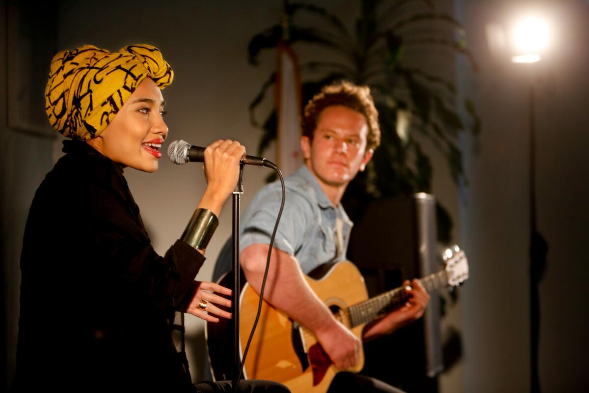 Malaysian artist Yuna, left, is among the Make Music Pasadena headliners.