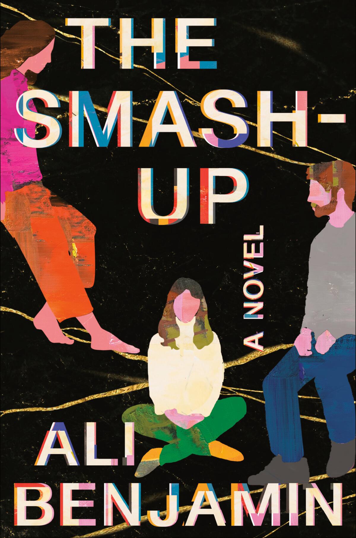 Book jacket for Ali Benjamin's novel "The Smash-Up"