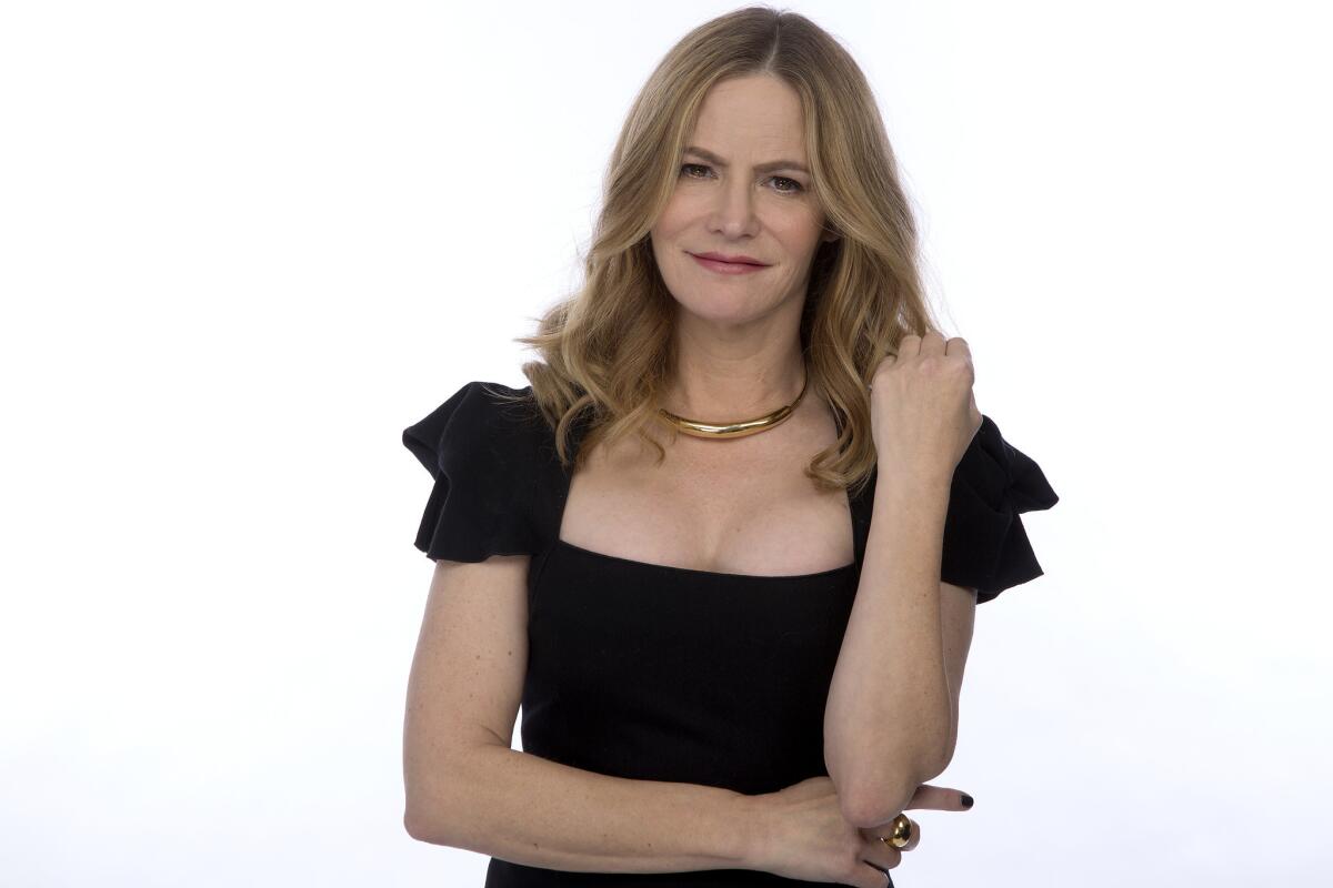 Jennifer Jason Leigh received an Oscar nomination for actress in a supporting role for "The Hateful Eight."