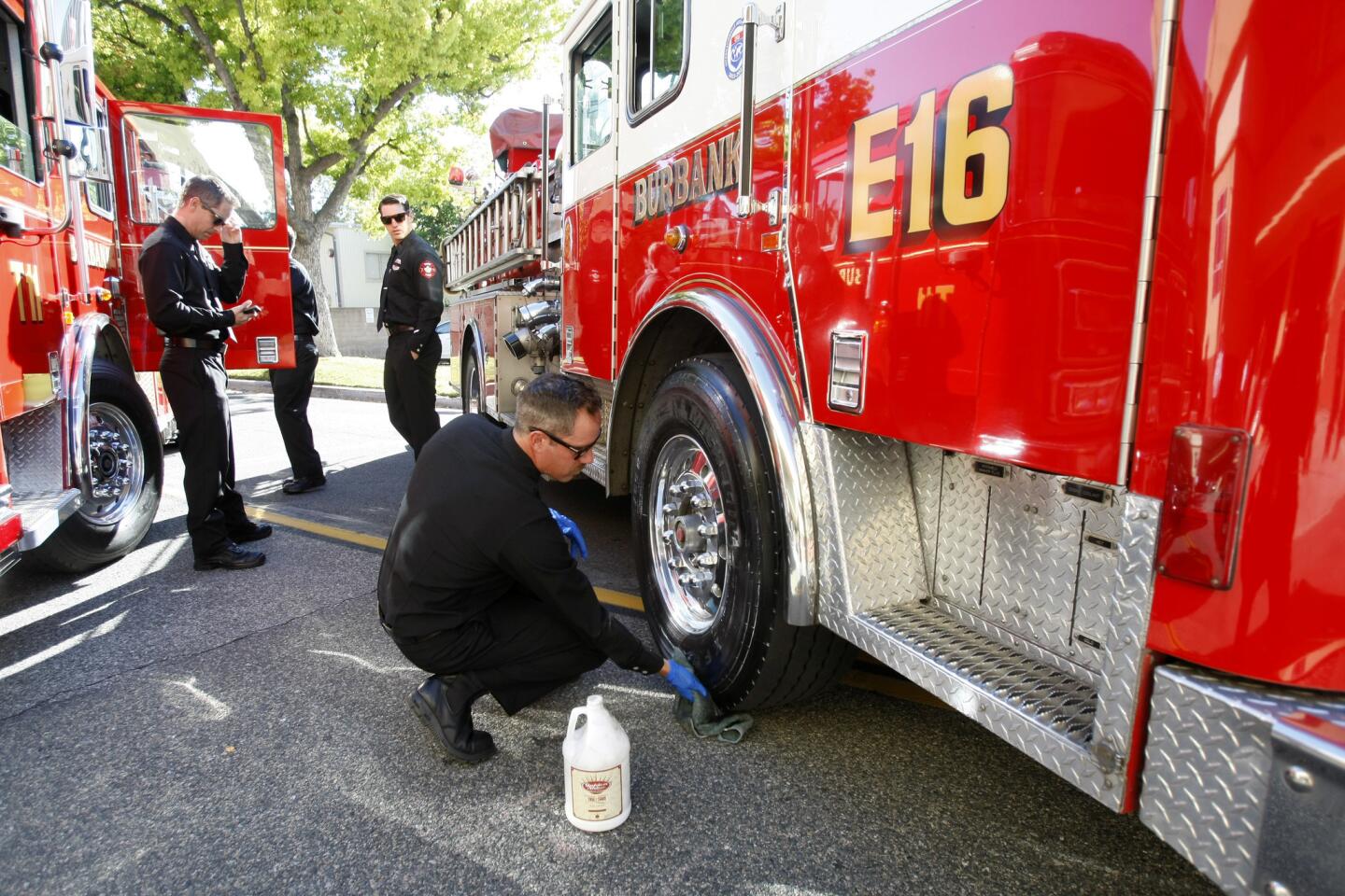 Photo Gallery: Burbank Fire Department lays to rest one of its own