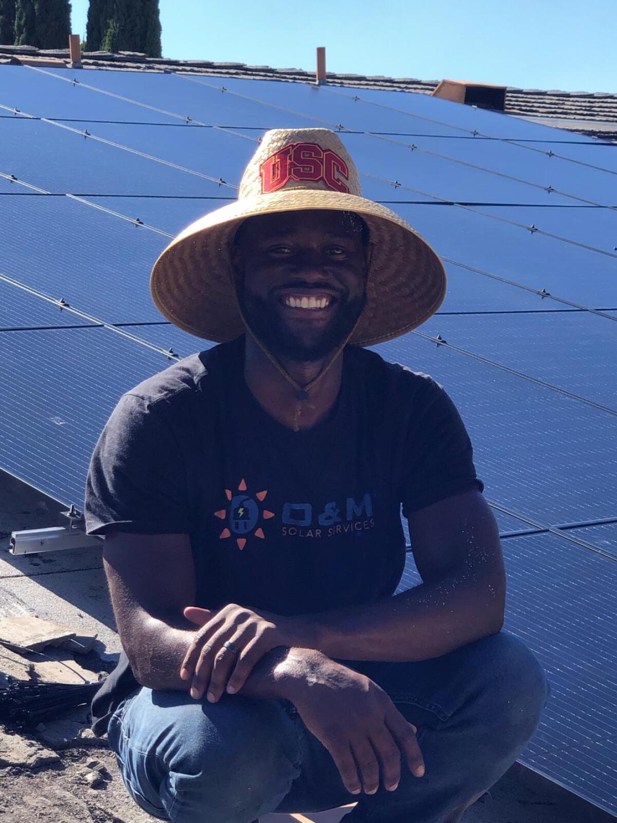 Kenneth Wells, who served six years in jail for carjacking, received training in solar installation from GRID Alternatives, a nonprofit that trains low-income individuals in solar. He started a solar business after quickly working his way up through the industry with the help of GRID.