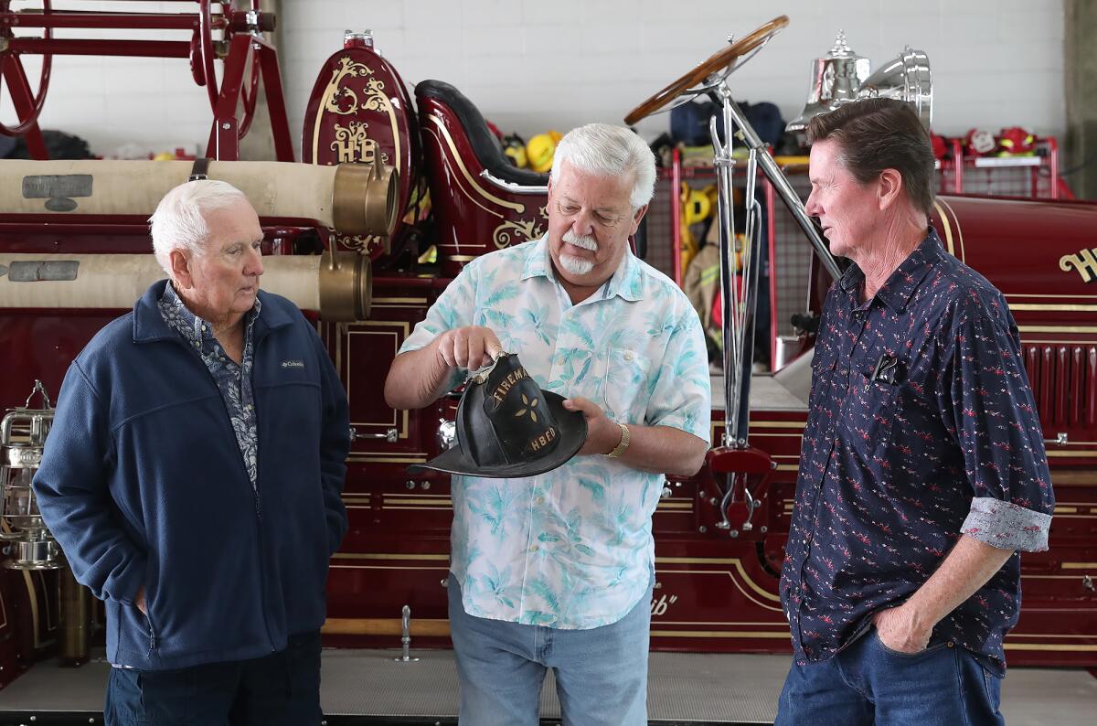 Don Honnell, Terry Hibler, and Dave Hibler, from left.