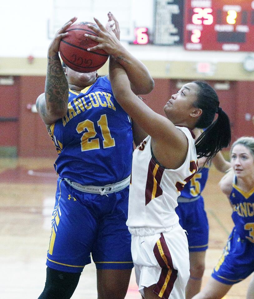 Photo Gallery: Glendale College vs. Allan Hancock College in women's basketball holiday tournament