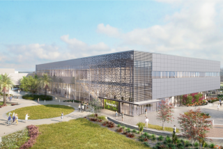 Rendering of new Genentech manufacturing facility in Oceanside.