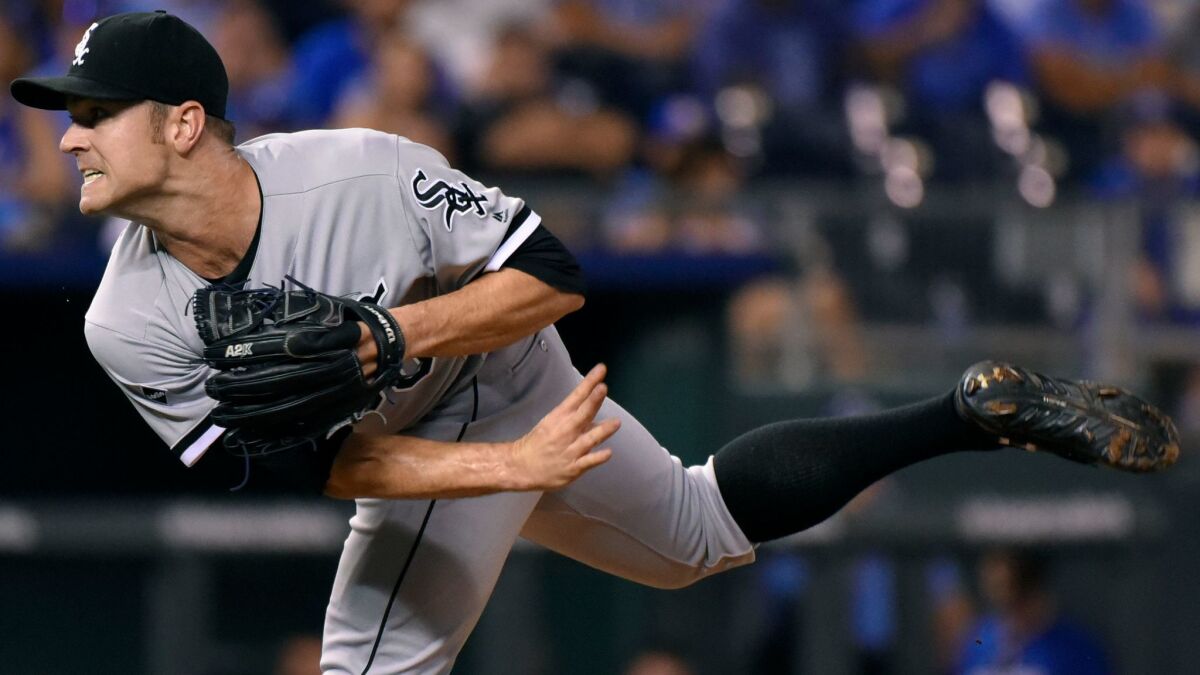 The Dodgers could explore a trade with the Chicago White Sox for former All-Star reliever David Robertson.