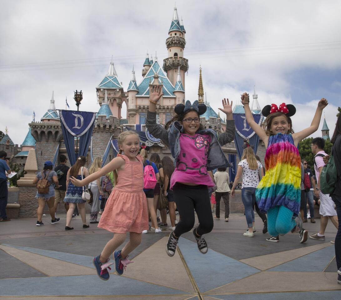 'The Happiest Place on Earth' is in Anaheim, Calif.