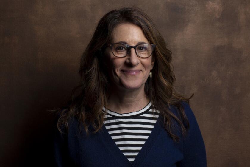 TORONTO, ONT., CA -- SEPTEMBER 09, 2018-- Writer/Director Nicole Holofcener, from the film "The Land of Steady Habits," photographed in the L.A. Times Photo and Video Studio at the 2018 Toronto International Film Festival, in Toronto, Ont., Canada on September 09, 2018 (Jay L. Clendenin / Los Angeles Times)
