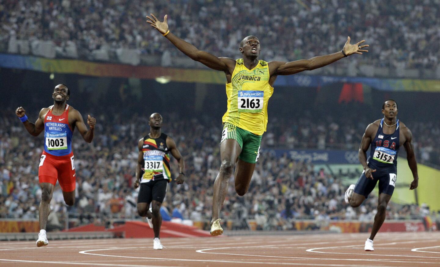 Usain Bolt at 2008 Olympics