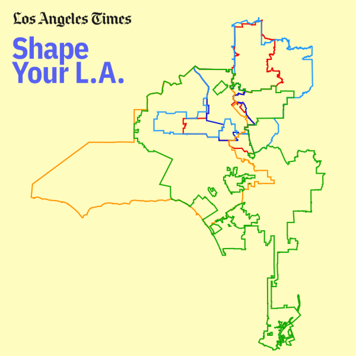 Shape Your L.A. app