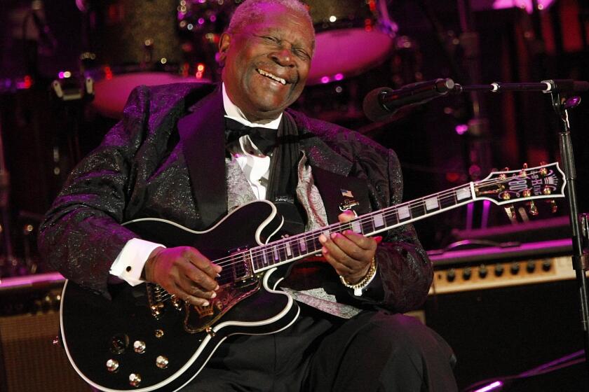 B.B. King performs at the Hollywood Bowl on June 20, 2008