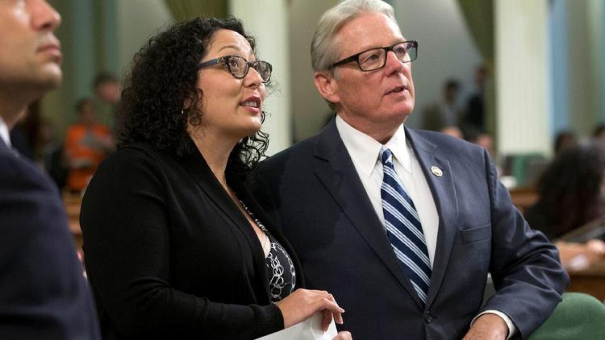 Assemblywoman Cristina Garcia (D-Bell Gardens) is working on climate legislation.