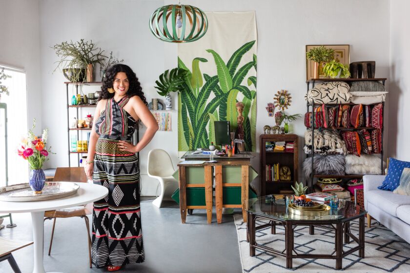 Los Angeles-based blogger and design maven Justina Blakeney shares Bohemian stylnig tips in her new book "The New Bohemians: Cool and Collected Homes."