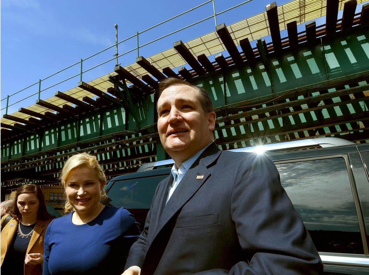 When Republican presidential candidate Ted Cruz and his wife, Heidi, campaigned in the Bronx recently, their visit sparked a memorable New York Daily News headline.