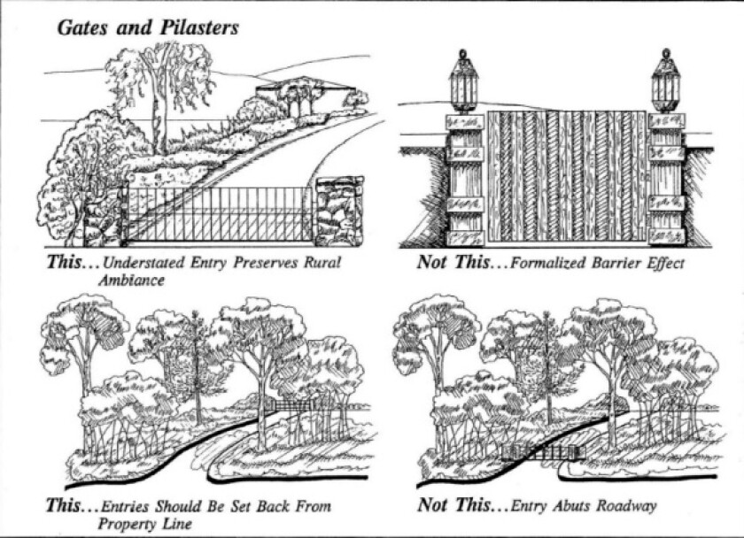 An illustration from the RSF Association's regulation on entry gates.