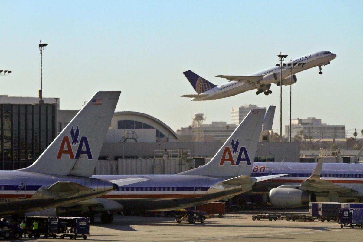 American Airlines said it has grounded its domestic fleet of airplanes because of computer problems. The airline said planes will remain grounded until 2 p.m. PDT as it "works to resolve this issue."