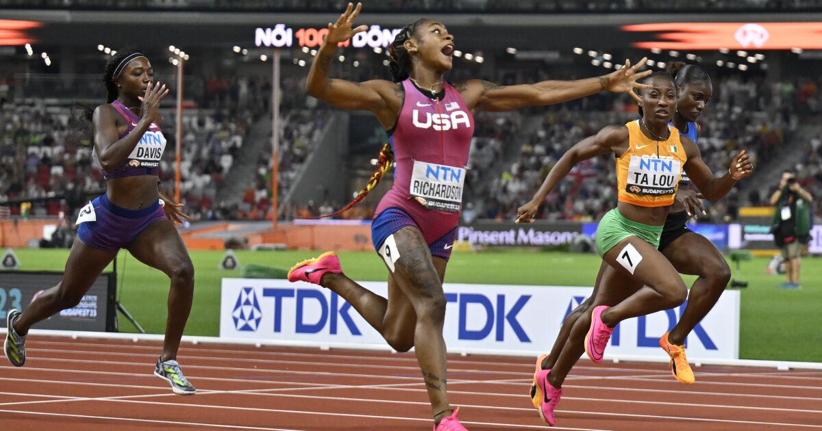 Comment Sha’Carri Richardson a remporté le titre mondial du 100 mètres féminin