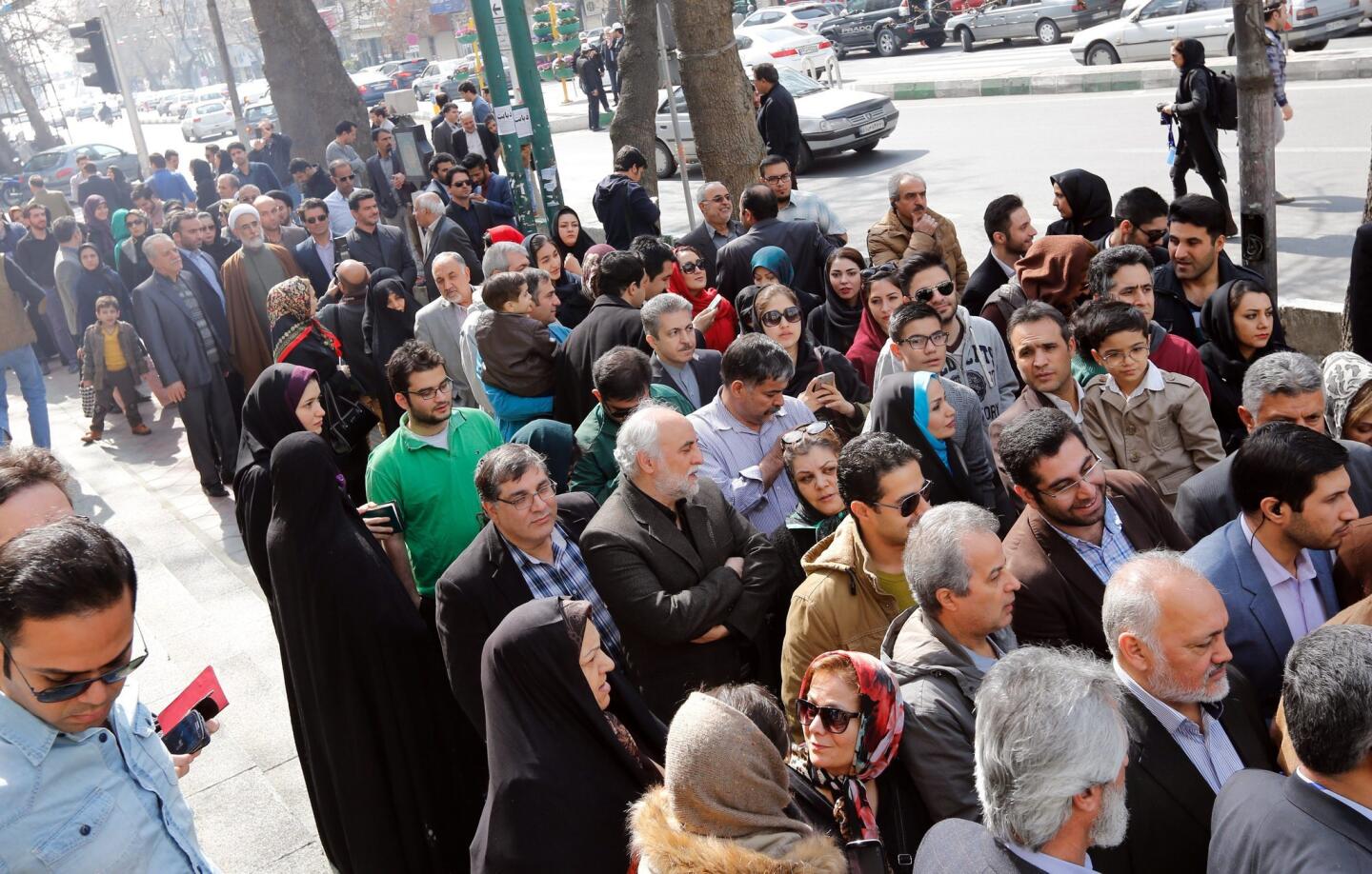Elections underway in Iran