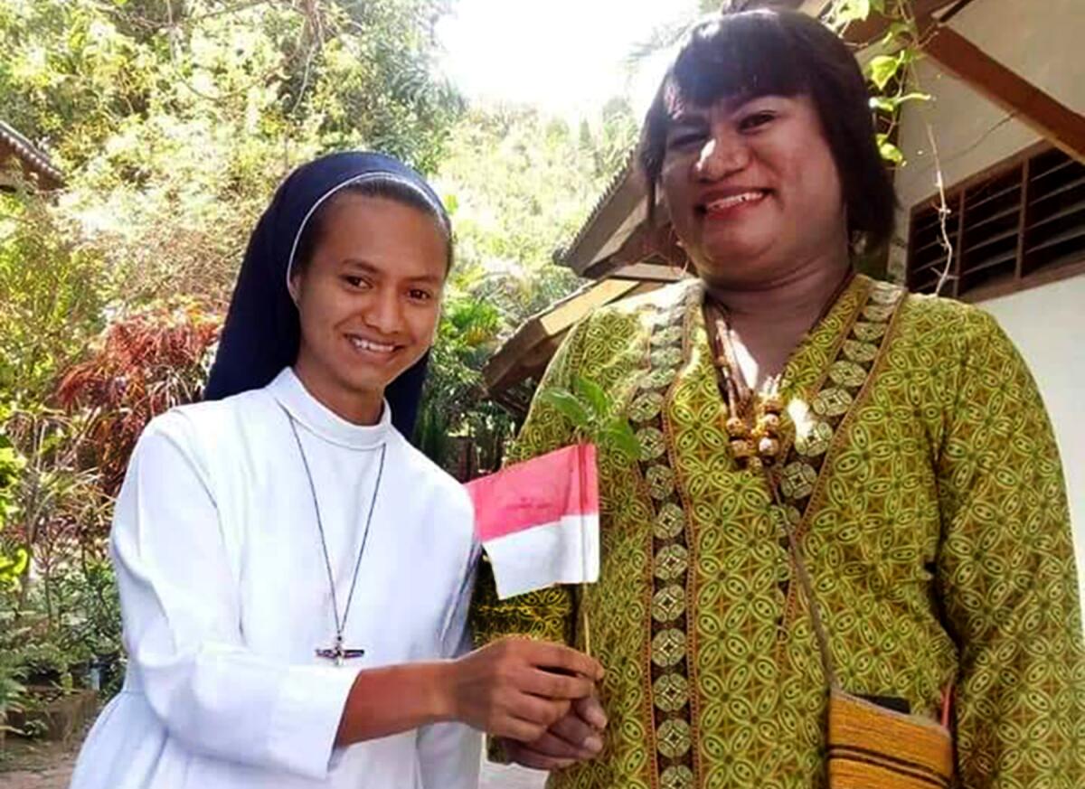 Hendrika Mayora Victoria Kelan remains active in her local parish.