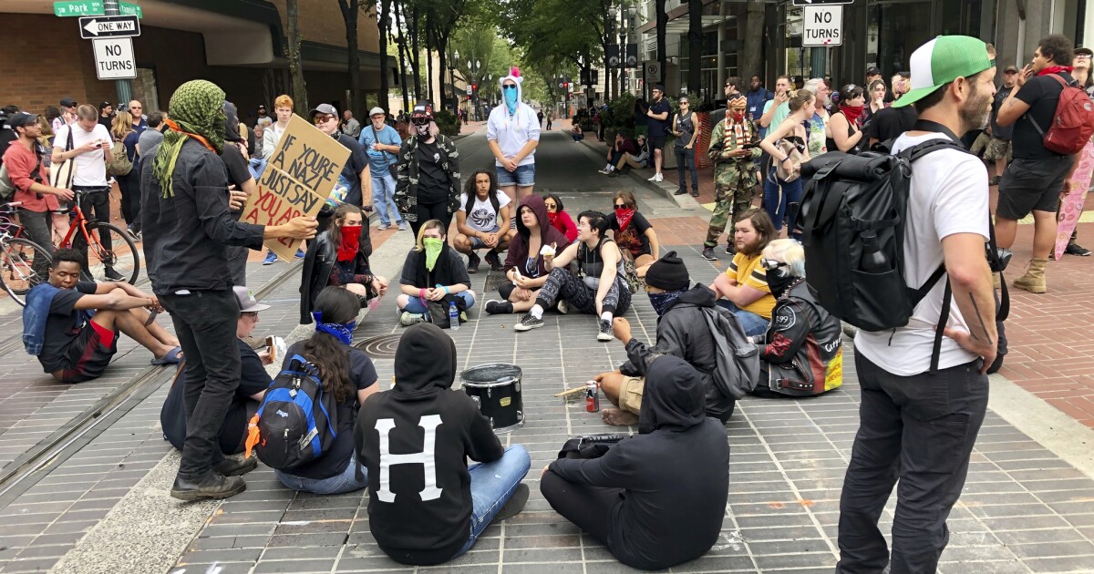 Why Trump Labeling Antifa A Terrorist Group Is Dangerous Los Angeles Times