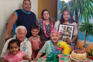 Tobias Noboa, 2nd from left, at a family celebration