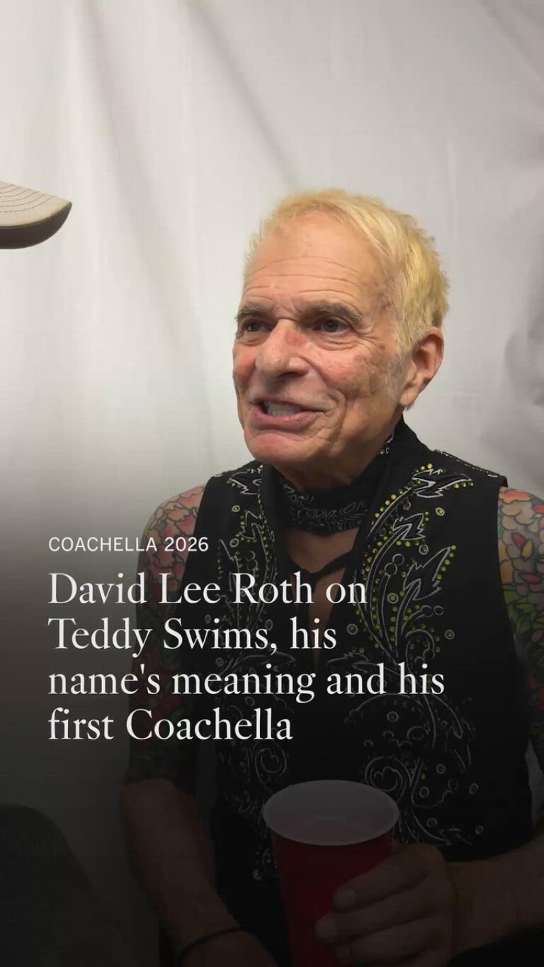 Cali Roth 10 minutes backstage with David Lee Roth at Coachella - Los Angeles Times