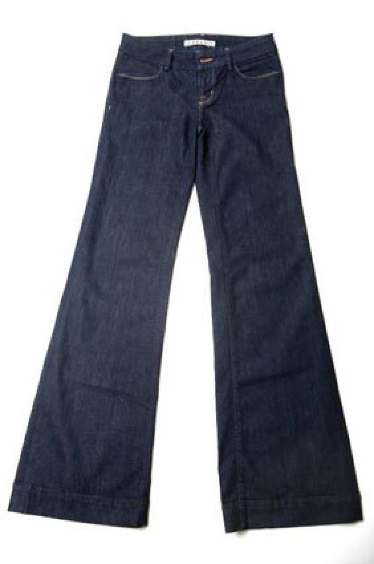 It takes 2,866 gallons of water to make a single pair of blue jeans, because they're made from water-hogging cotton.