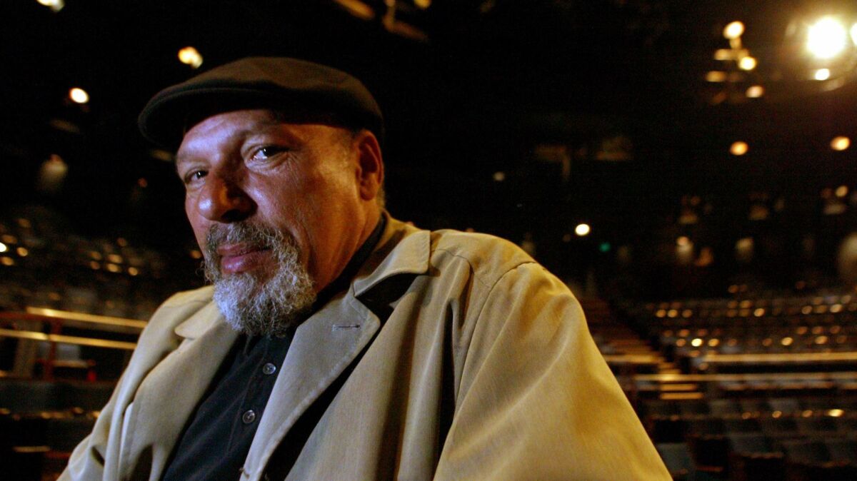 August Wilson, shown in a 2003 image, adapted his play "Fences" for the screen before his death in 2005.