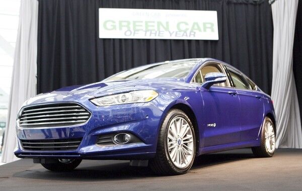 The all-new 2013 Ford Fusion has been named Green Car Journal's 2013 Green Car of the Year during a news conference at the L.A. Auto Show.