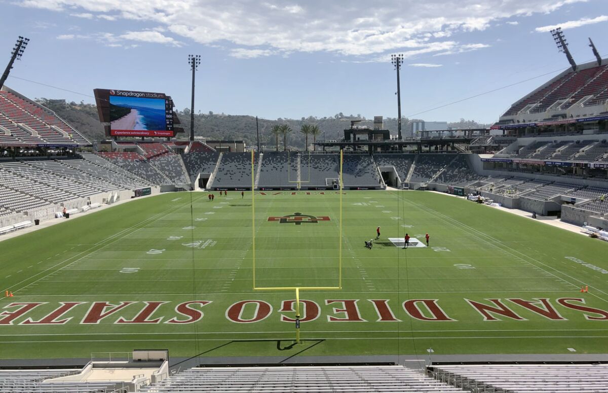 San Diego State needs to find an opponent for its 2023 season opener at Snapdragon Stadium.