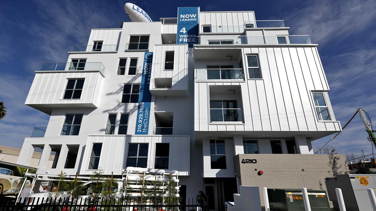 C1 apartment complex by California Landmark Group near Marina del Rey, Calif.