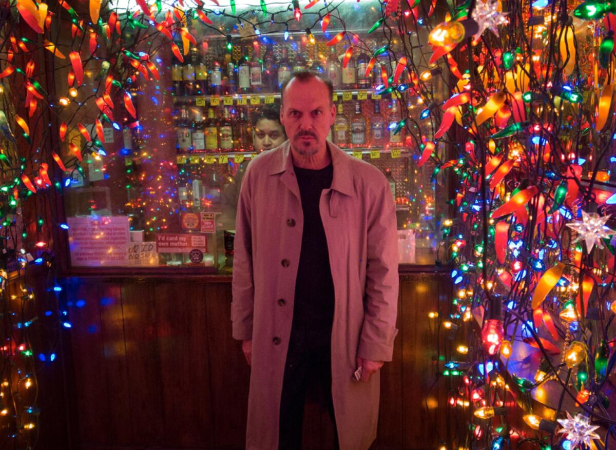 Michael Keaton in a scene from the movie "Birdman."