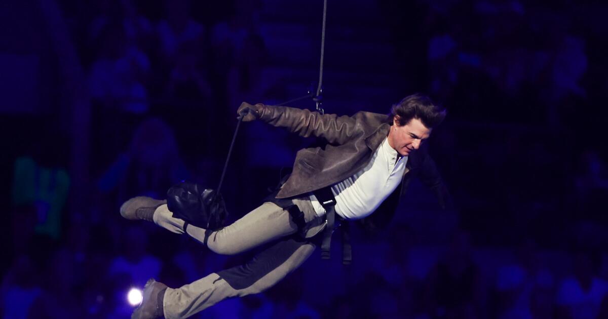 Olympics closing ceremony in Paris has a Hollywood ending