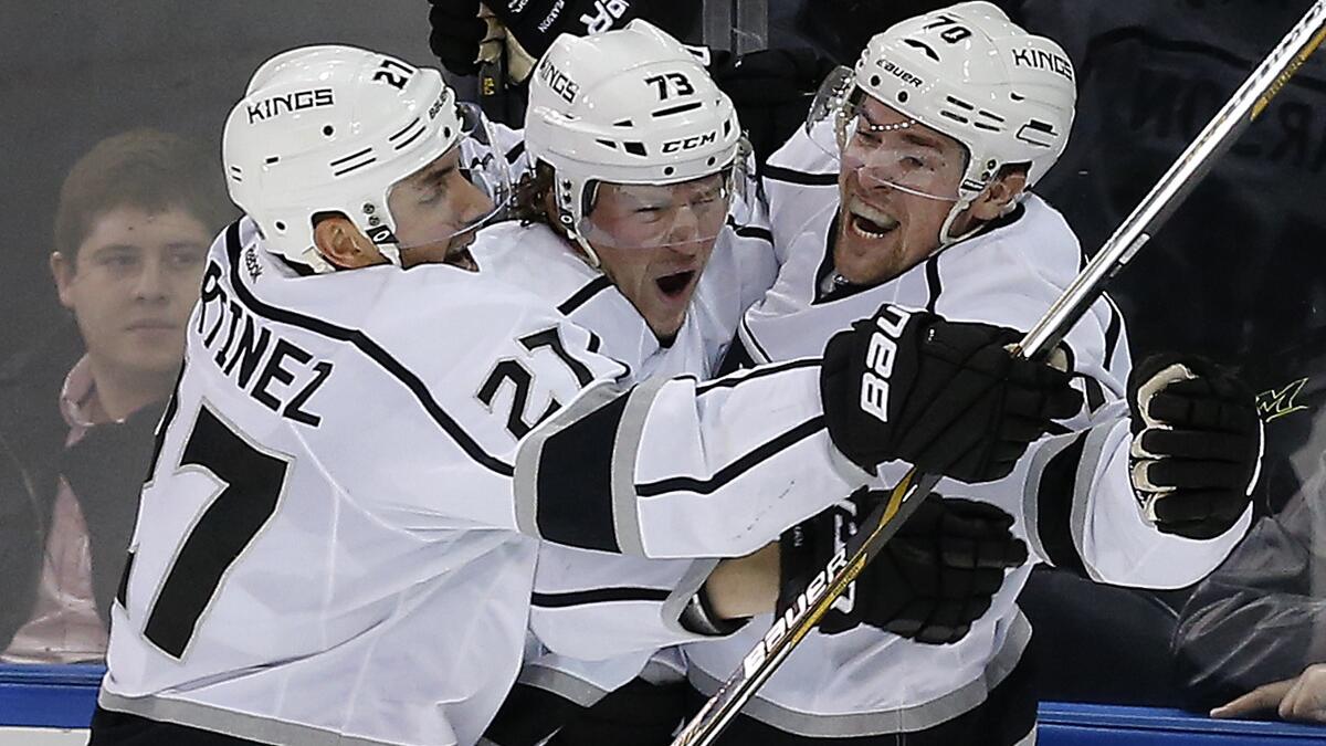 Toffoli and Pearson aren't just kids anymore for Kings - Los Angeles Times