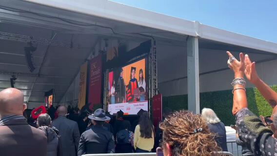 Former President Obama, family attend Sasha Obama's USC graduation ...