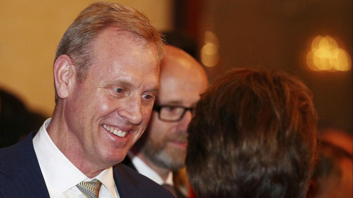 Acting Secretary of Defense Patrick Shanahan at an annual defense and security forum in Singapore on May 31.