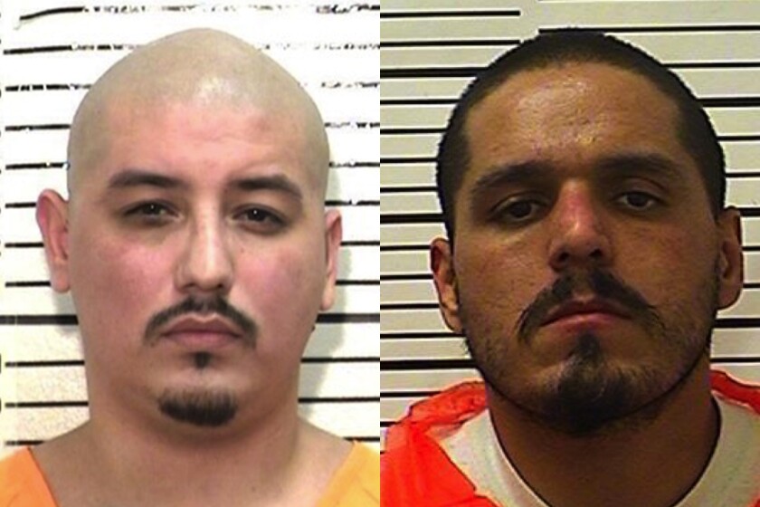 Martin Pachecho, left, was killed after allegedly attackin fellow inmate Paul Solis, right.