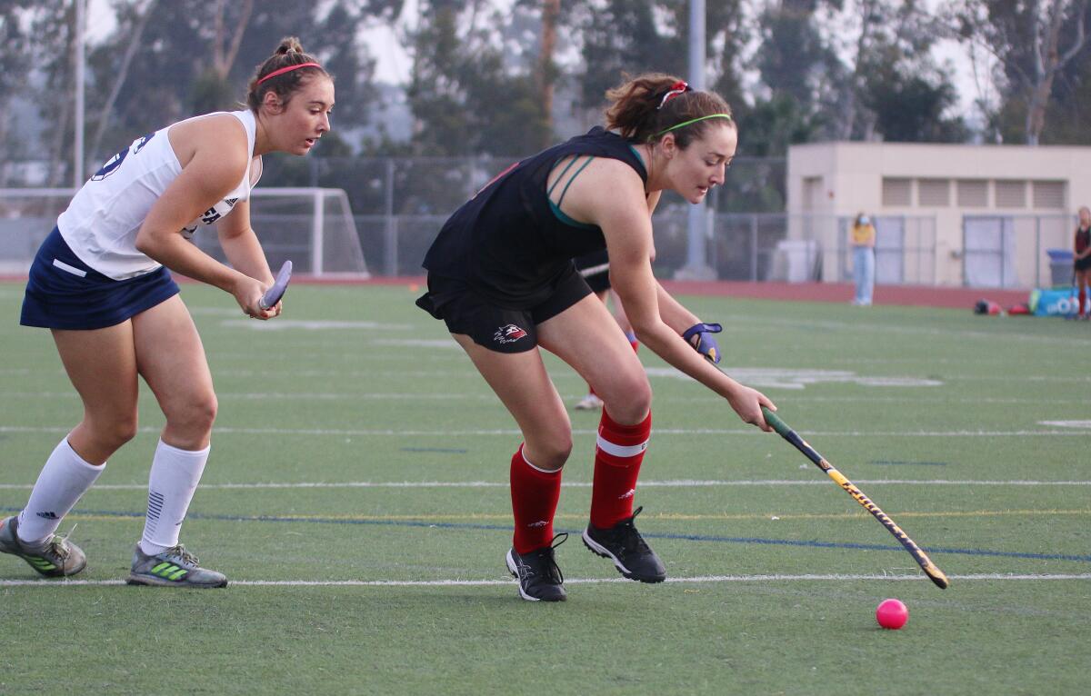 Raven senior Andie Gately