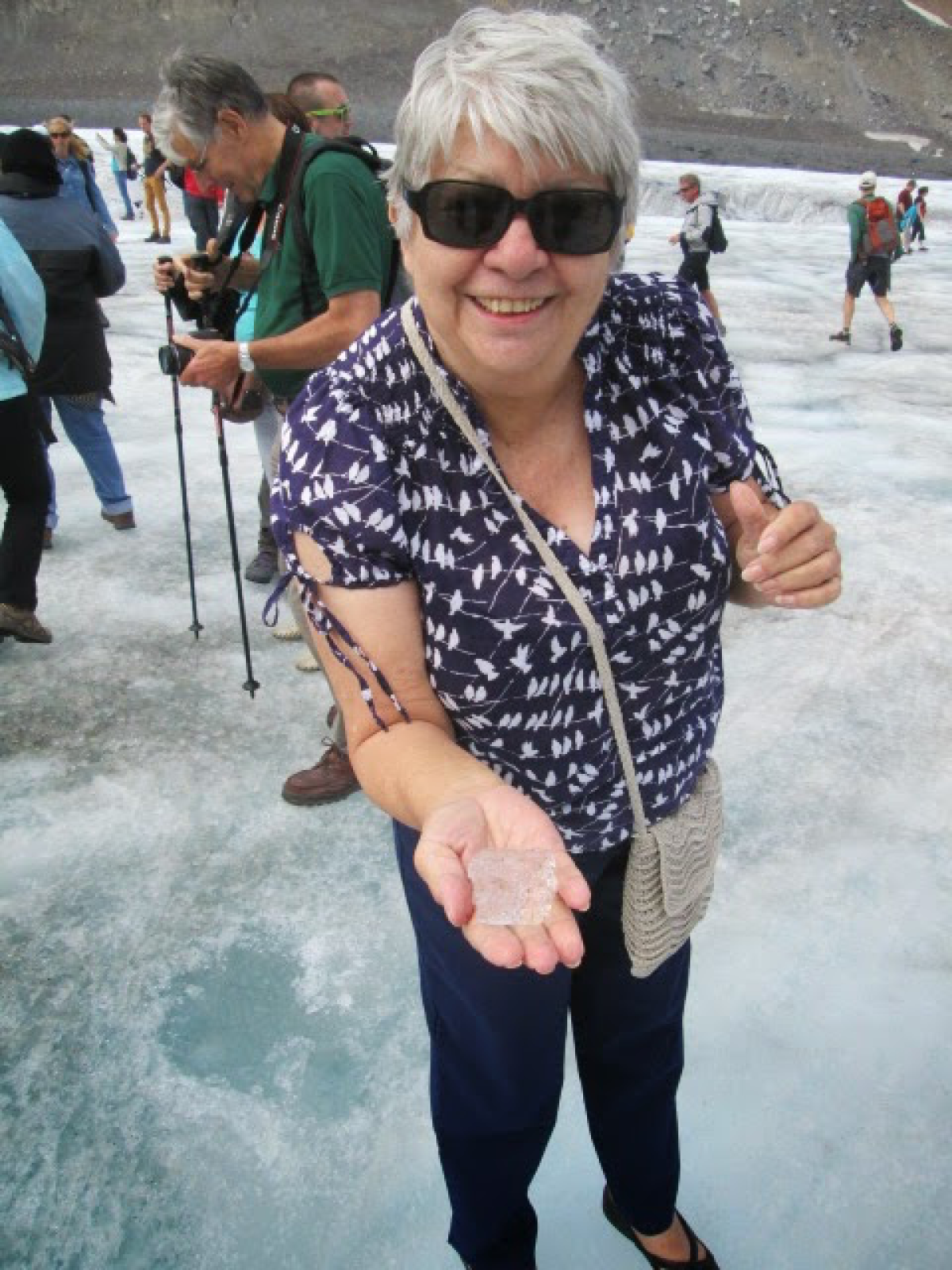 Toni Larson on a contemporary RV trip to Canada.