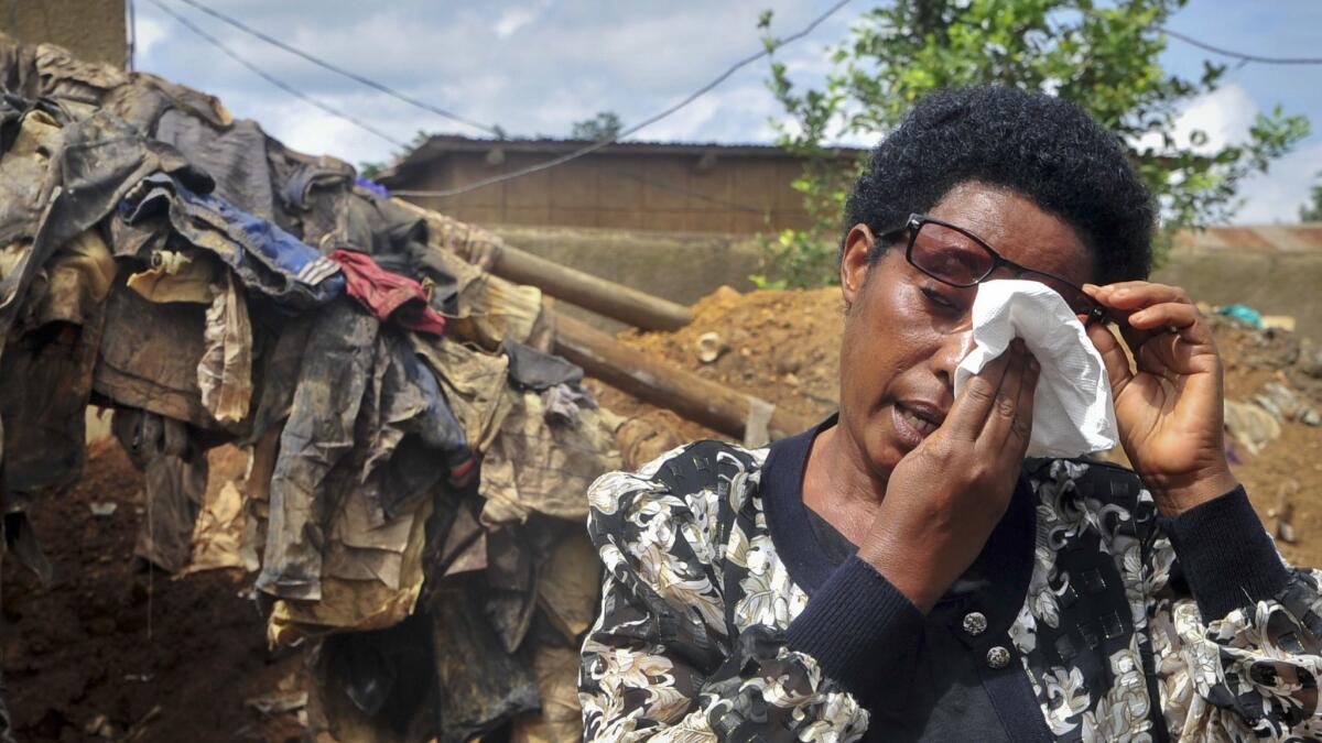 France Mukantagazwa, who lost her father and other relatives in the genocide, believes their bodies may be in recently discovered mass graves in the Gasabo district, near the Rwandan capital, Kigali.